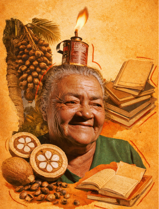 Retrato de Raimunda Quebradeira de Coco